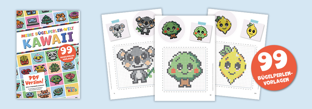 Meine Bügelperlen-Welt – Kawaii: 99 Bügelperlen-Vorlagen