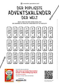 Quarantänebuch Adventskalender